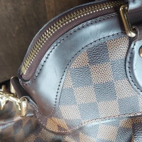 Louis Vuitton Damier Ebene Trevi GM Satchel Handbag - Picture 9 of 15
